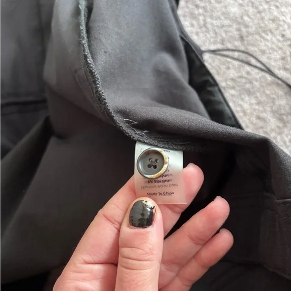 Universal Standard Vineyard Stretch Cotton Twill Jacket in Black Size S - Picture 12 of 12